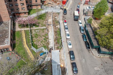 Baruch- View down from Building 6